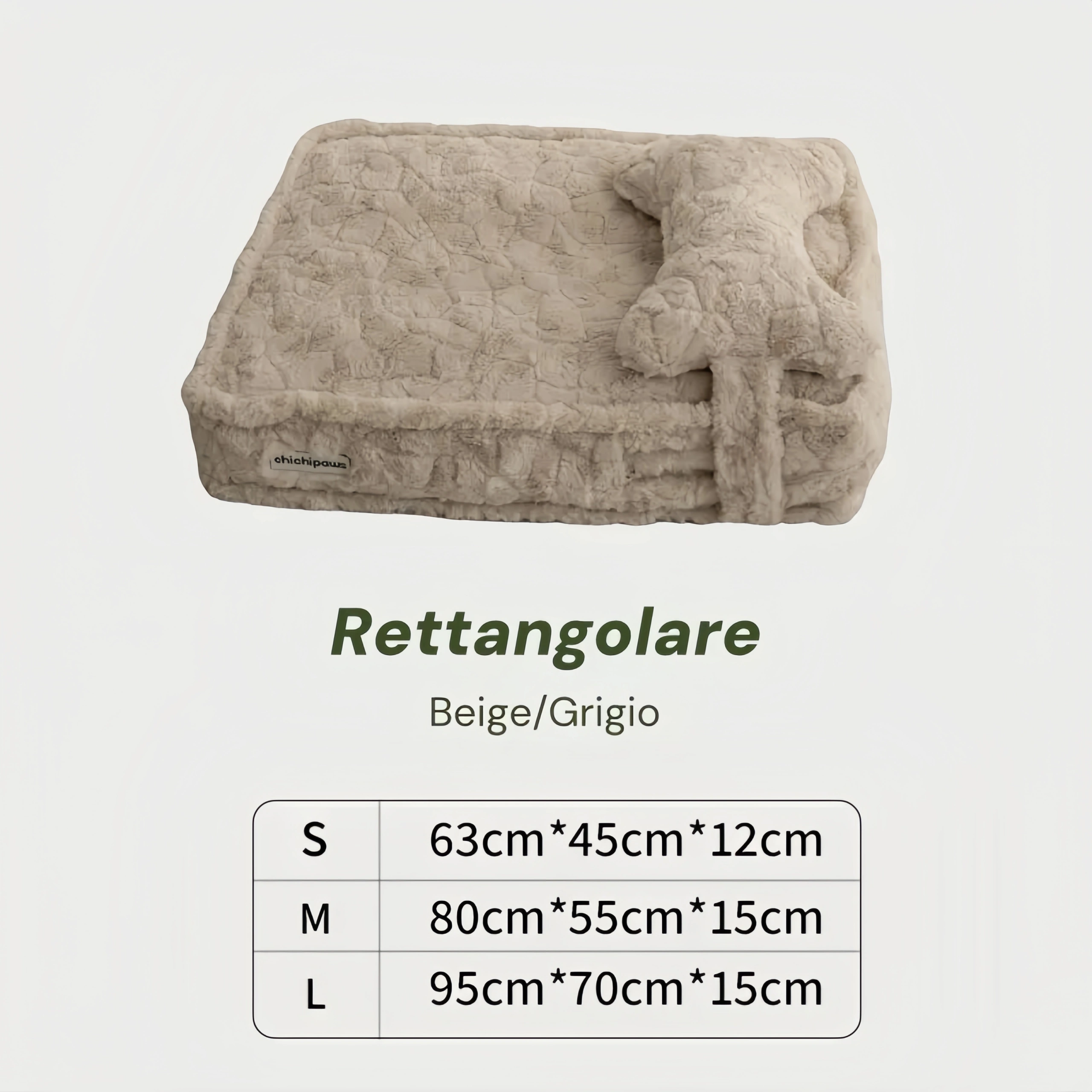 Prof-Vet Cloud Bed – La Cuccia Invernale che Abbraccia il Tuo Cane. Sfoderabile e Termica.