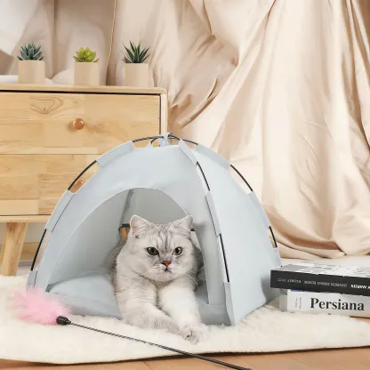 Prof-Vet Letto per tenda pieghevole per gatti da campeggio interno