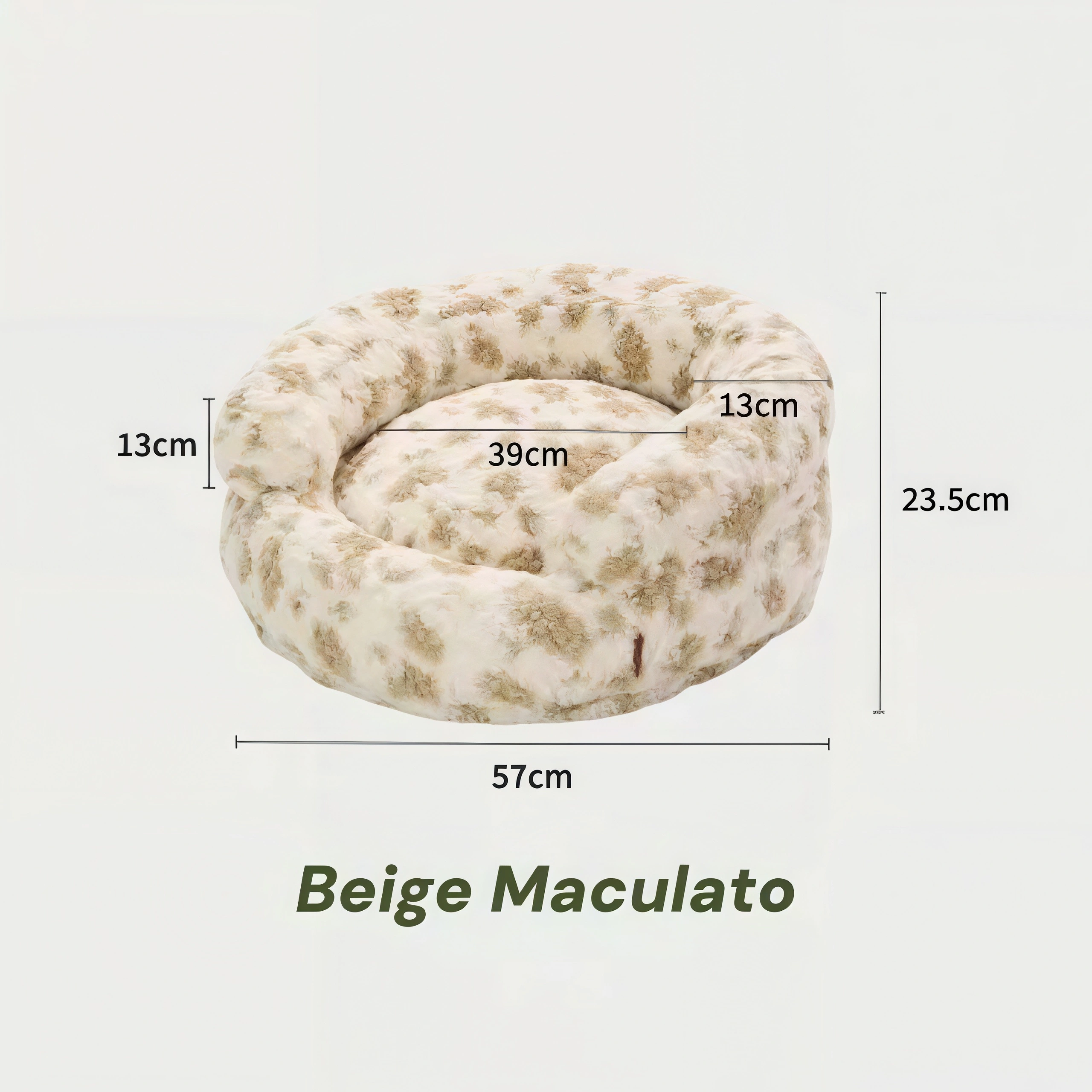 Prof-Vet Nido Warm Embrace – Cuccia Avvolgente in Peluche per l'Inverno. Comfort Totale e Sfoderabile.