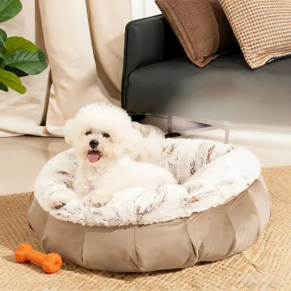 Prof-vet Letto  per Cani in Velluto Olandese Lusso  – Lavabile in Lavatrice