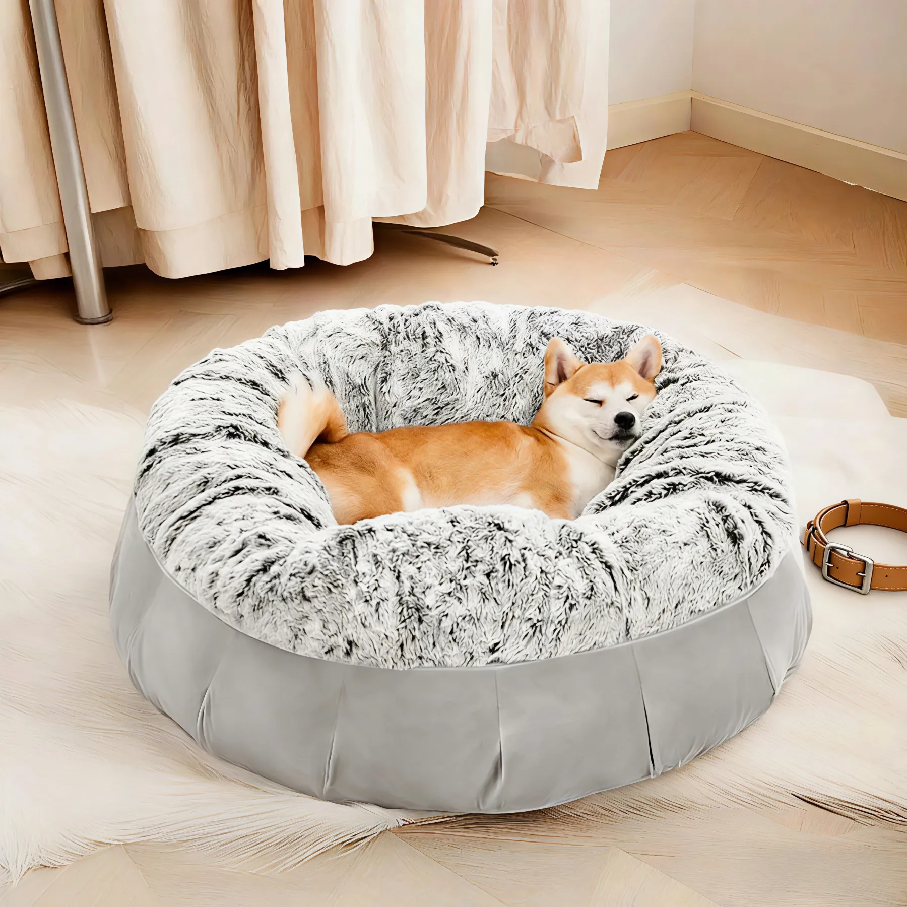 Prof-vet Letto  per Cani in Velluto Olandese Lusso  – Lavabile in Lavatrice