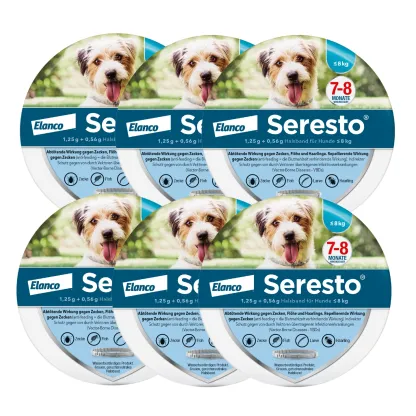SerestoHalsband für kleine Hunde | bis 8 kg