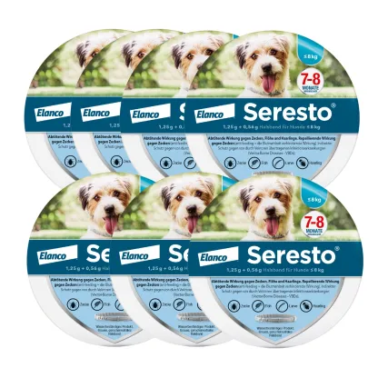 SerestoHalsband für kleine Hunde | bis 8 kg