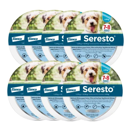 SerestoHalsband für kleine Hunde | bis 8 kg