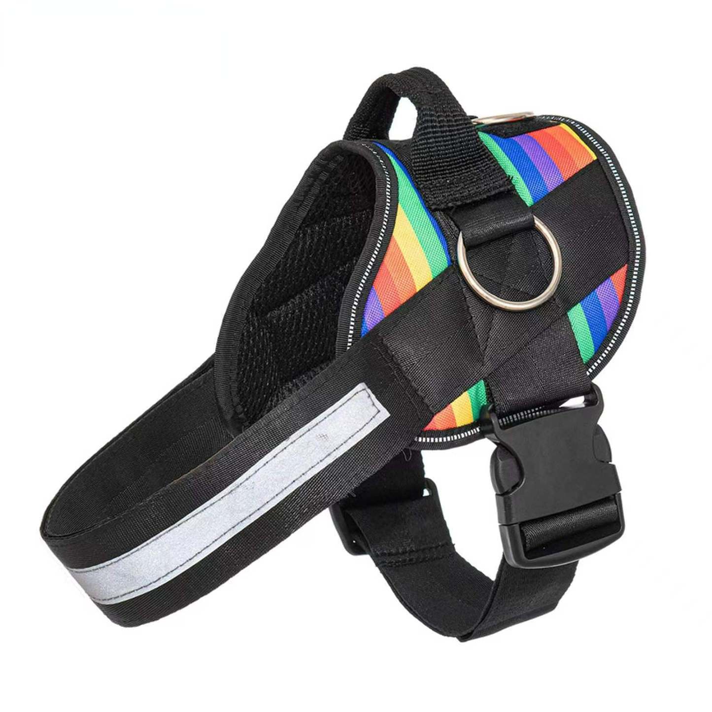 Imbracatura Essenziale per Cani - Pettorina Anti-Tiro con 3 Clip per Guinzaglio-Barkmow