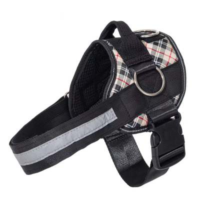 Imbracatura Essenziale per Cani - Pettorina Anti-Tiro con 3 Clip per Guinzaglio-Barkmow