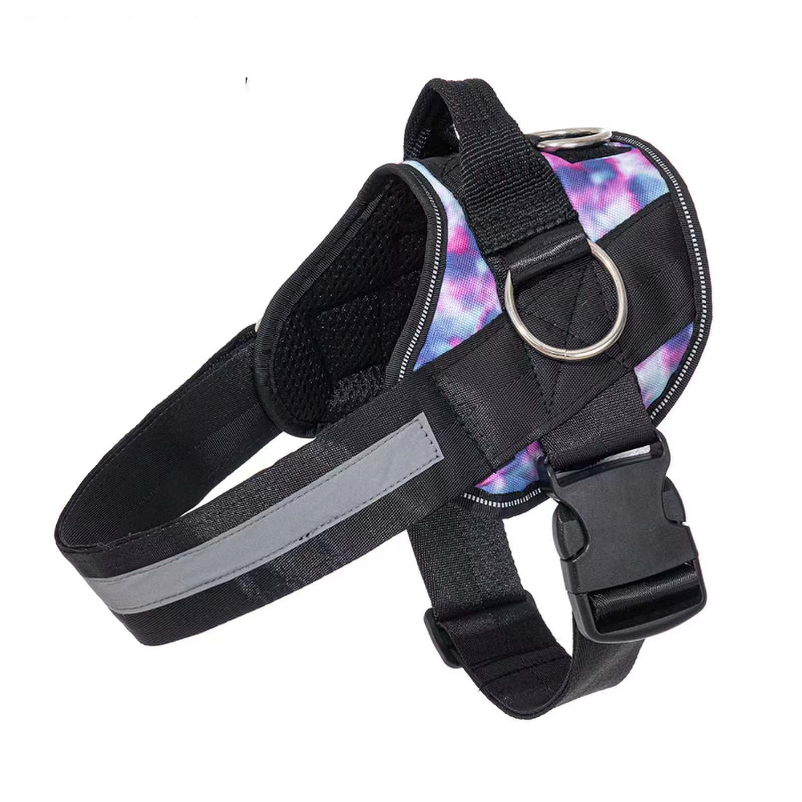 Imbracatura Essenziale per Cani - Pettorina Anti-Tiro con 3 Clip per Guinzaglio-Barkmow