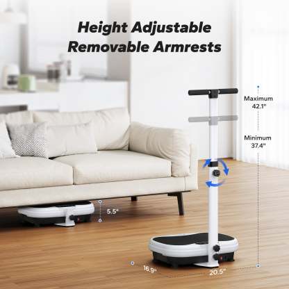 V44 Handrail Standing Vibration Plate