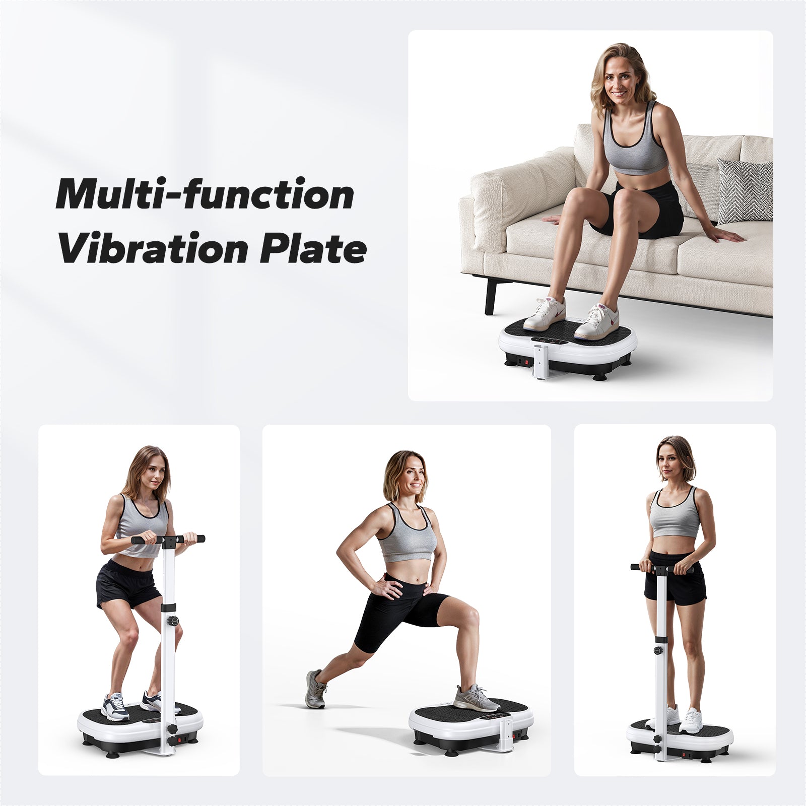 V44 Handrail Standing Vibration Plate