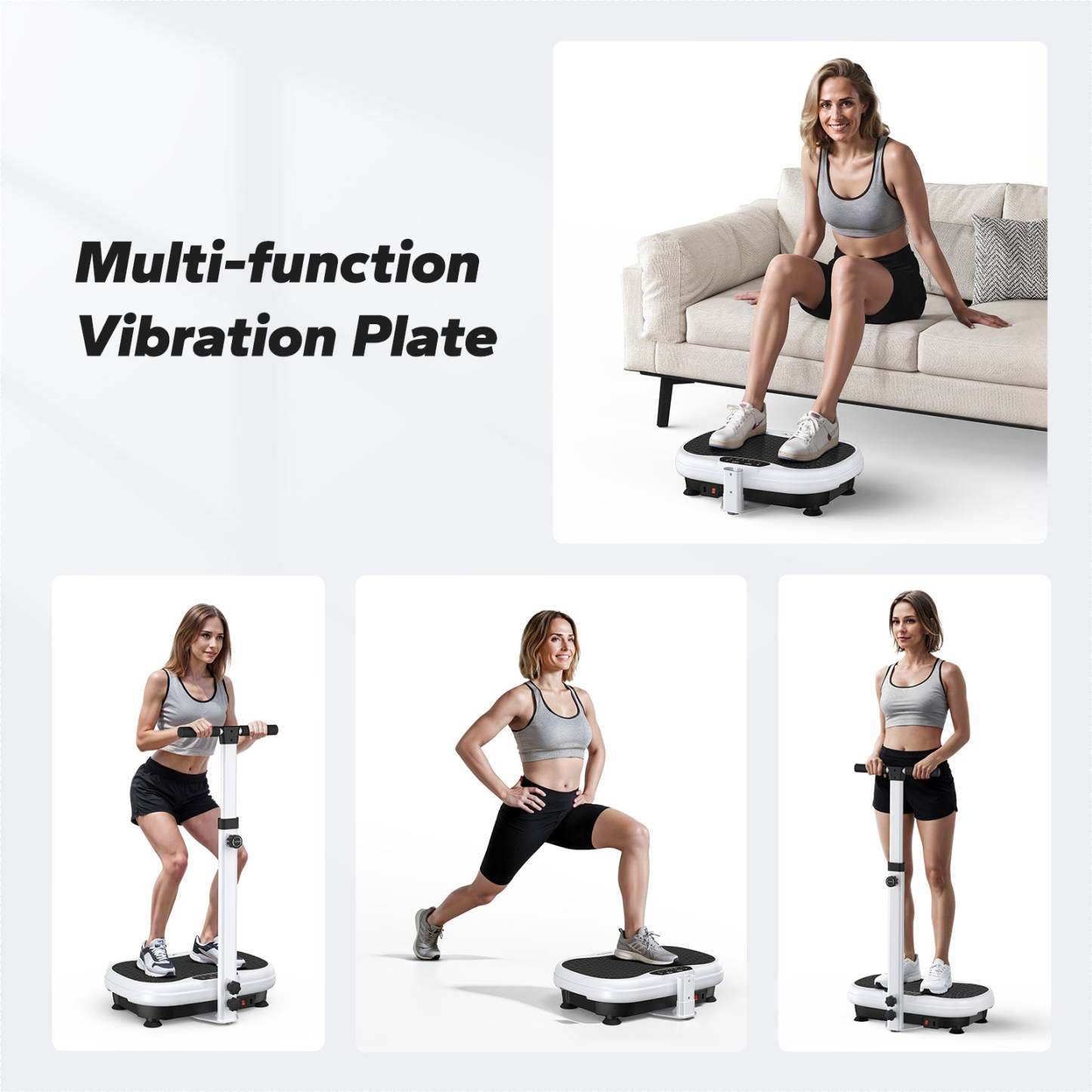V44 Handrail Standing Vibration Plate