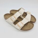 Birkenstock Arizona eggshell beige chiaro ciabatta donna