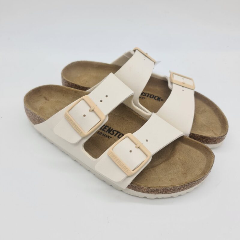 Birkenstock Arizona eggshell beige chiaro ciabatta donna