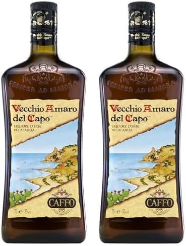 Vecchio Amaro del Capo Liqueur d'Erbe di Calabria Coffee, 70 cl