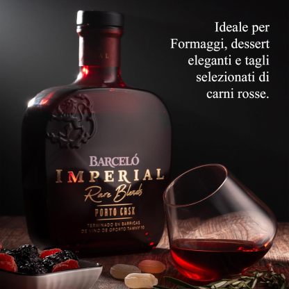 Ron Barceló Imperial - 700ml Bottle of Amber Rum, Naturally Aged up to 10 Years in Oak Barrique, Dominican Rum 100% Sugar Cane Juice