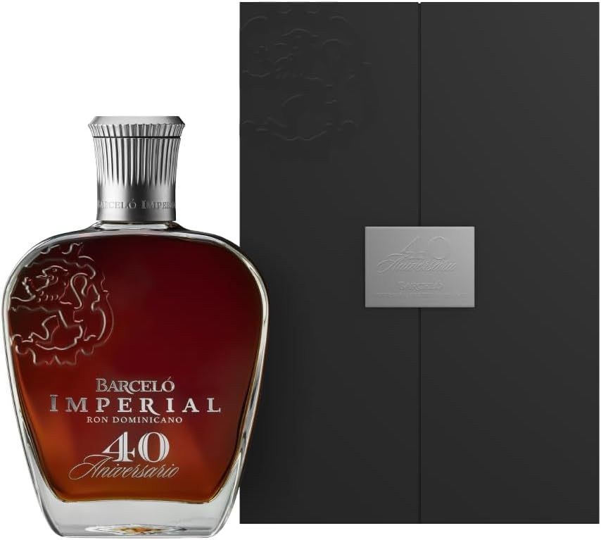 Ron Barceló Imperial - 700ml Bottle of Amber Rum, Naturally Aged up to 10 Years in Oak Barrique, Dominican Rum 100% Sugar Cane Juice