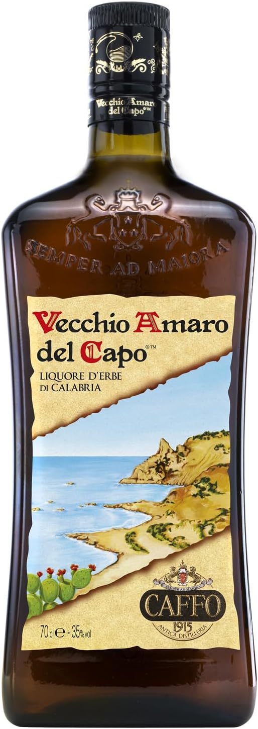 Vecchio Amaro del Capo Liqueur d'Erbe di Calabria Coffee, 70 cl