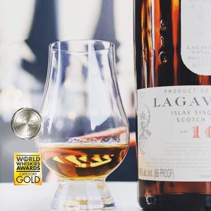 Lagavulin 16 Years Scotch Single Malt Whisky with Case - 700 ml