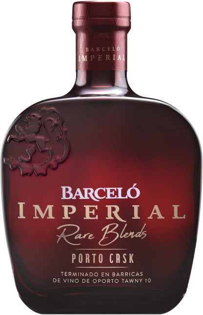 Ron Barceló Imperial - 700ml Bottle of Amber Rum, Naturally Aged up to 10 Years in Oak Barrique, Dominican Rum 100% Sugar Cane Juice