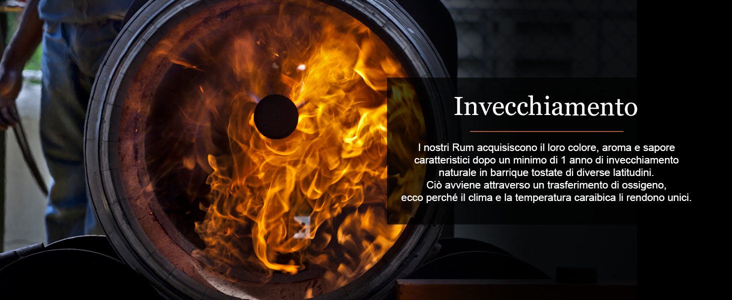 Invecchiamento del rum