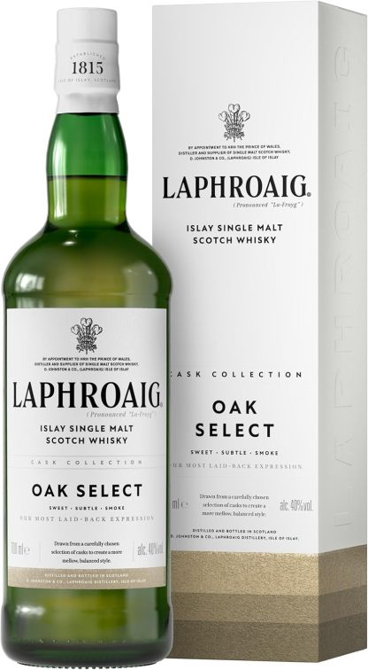 Laphroaig, Islay Single Malt Scotch Whisky 10 Years, 100% Malt Barley - 1 Bottle of 700 ml