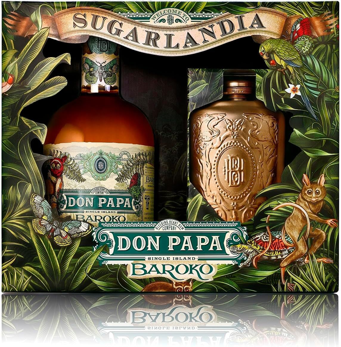 Don Papa Baroko + Gift Box with Hip Flask (Pack of 3)