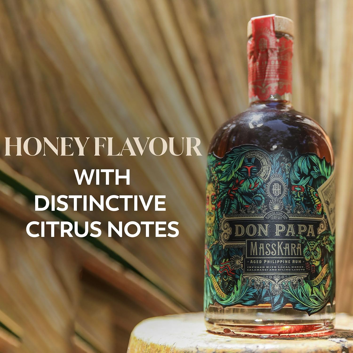 Don Papa Masskara Aged Philippine Rum 40% Vol. 0.7l