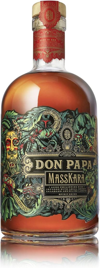 Don Papa Masskara Aged Philippine Rum 40% Vol. 0.7l