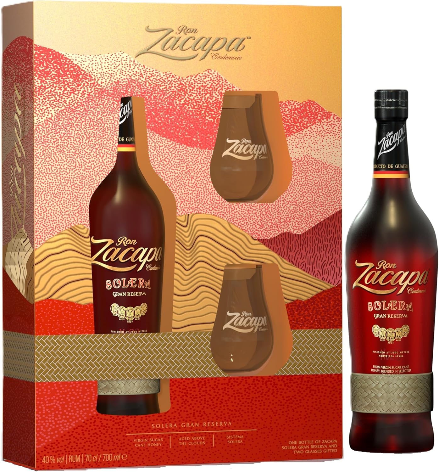 Zacapa Solera Gran Reserva Ultra Premium Award Winning Rum 40% Vol 70cl