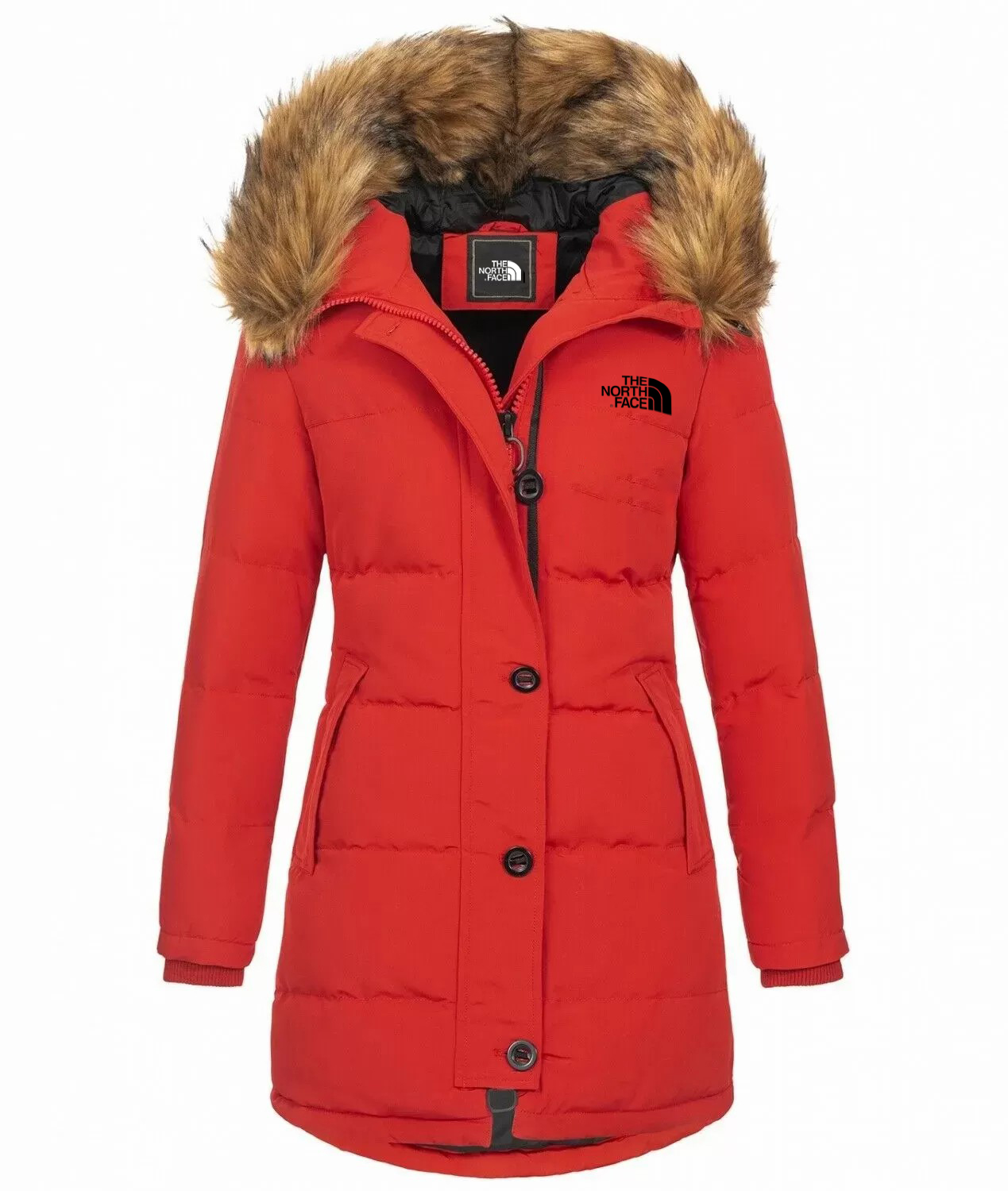2025 TNF®- Parka Donna Fashion con Collo in Pelliccia
