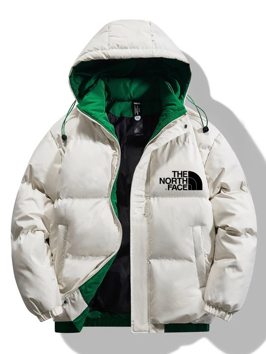 2024 TNF®-Contrast Hooded Puffer Coat