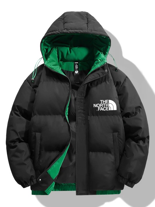 2024 TNF®-Contrast Hooded Puffer Coat