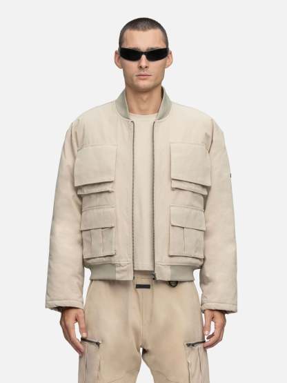 FUNCTIONAL BOMBER JACKET BIRCH