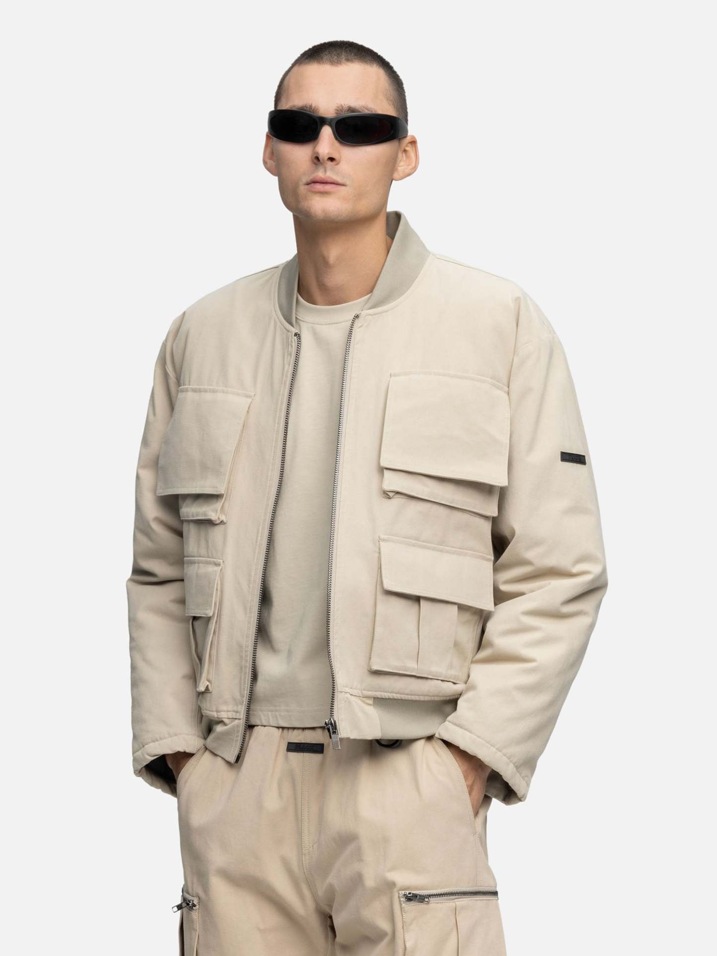 FUNCTIONAL BOMBER JACKET BIRCH