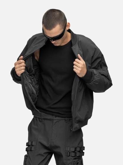 BOMBER JACKET BLACK