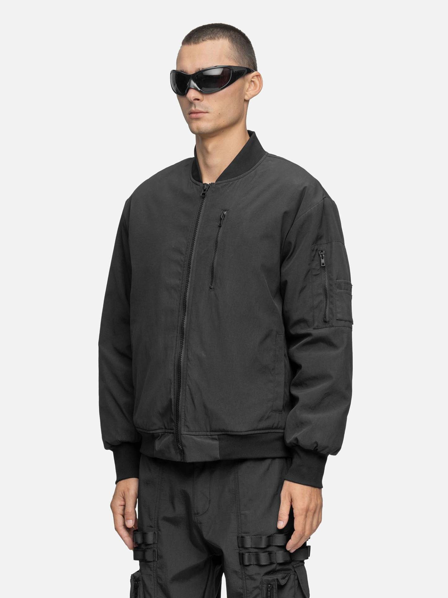 BOMBER JACKET BLACK