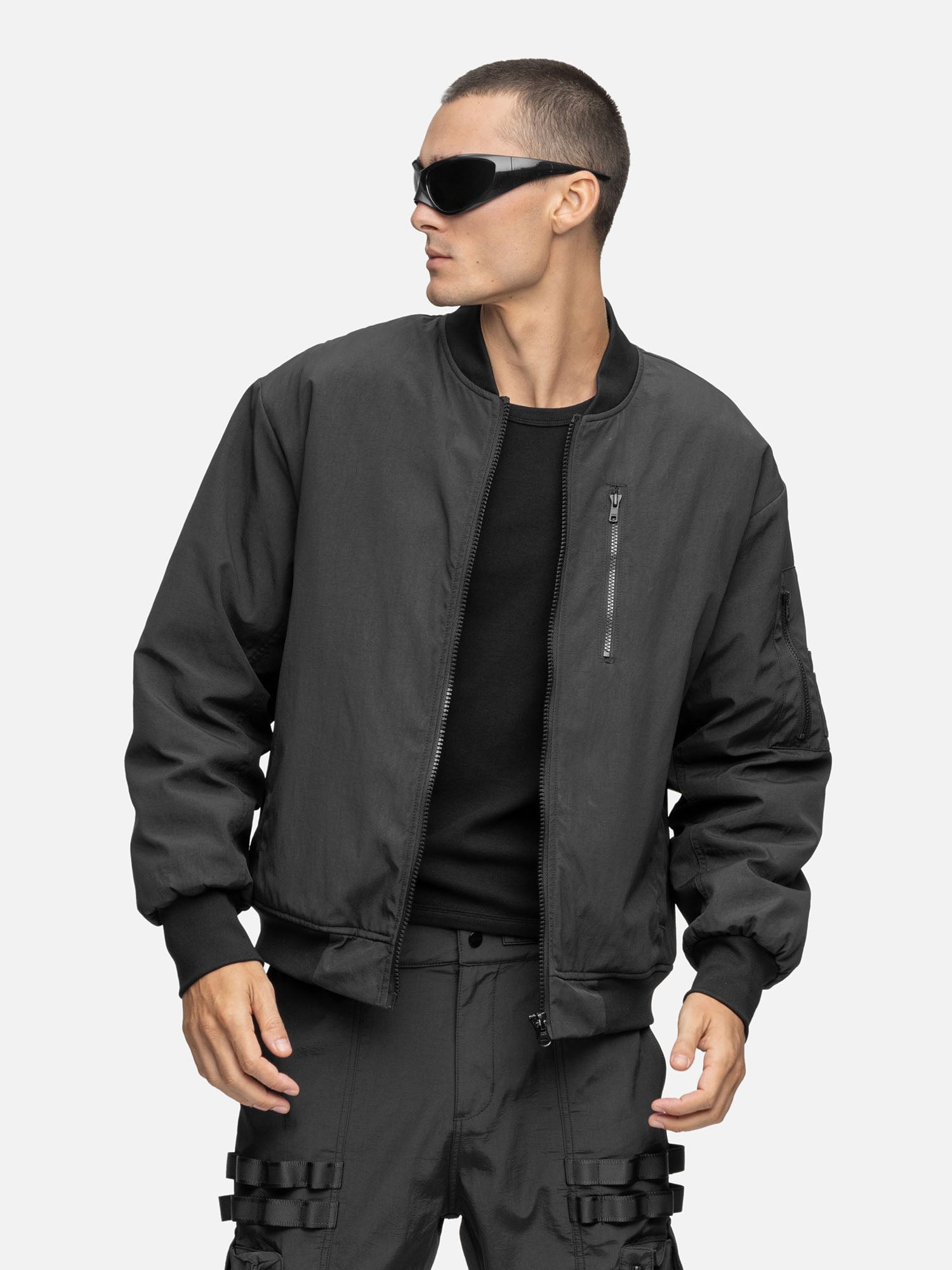 BOMBER JACKET BLACK