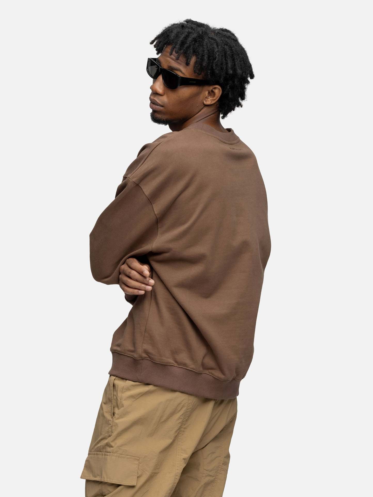 OVERSIZED SWEATSHIRT COCOA