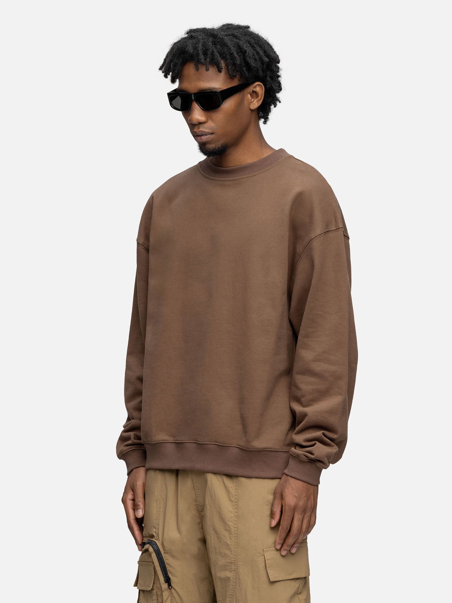 OVERSIZED SWEATSHIRT COCOA