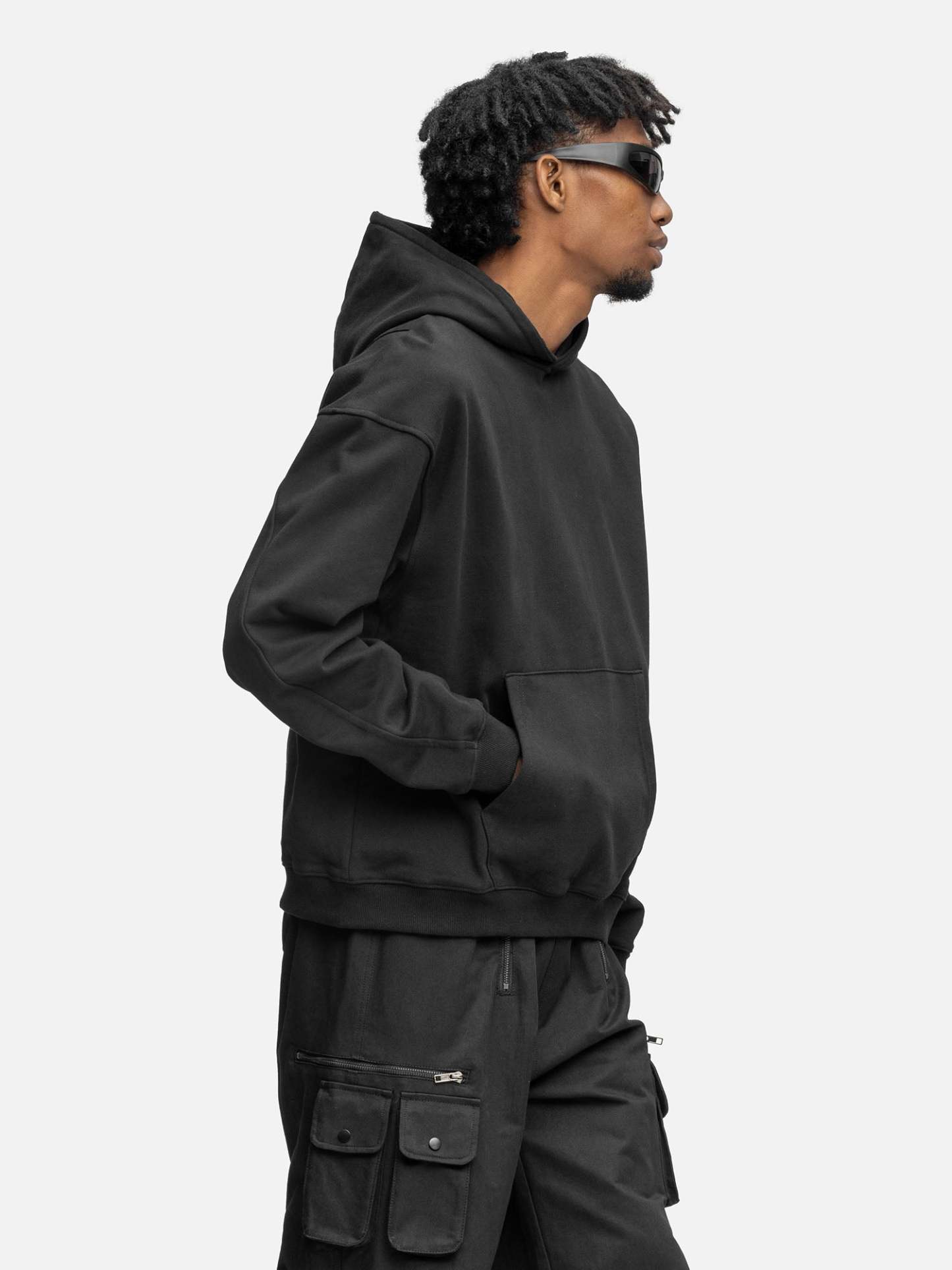 OVERSIZED HOODIE BLACK