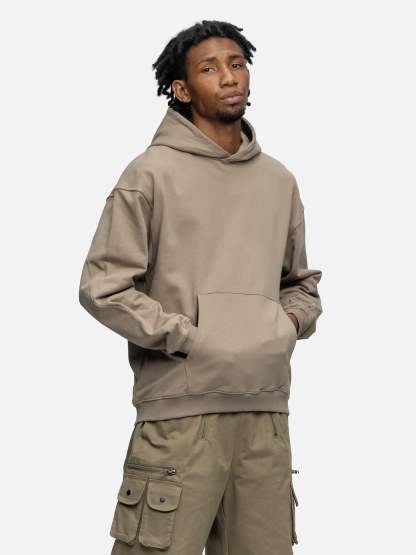 OVERSIZED HOODIE CEMENT