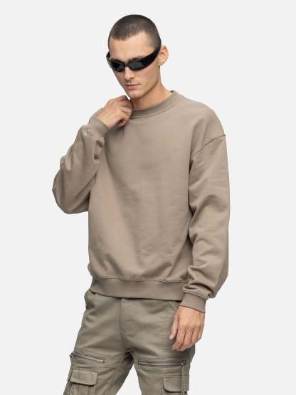OVERSIZED SWEATSHIRT CEMENT