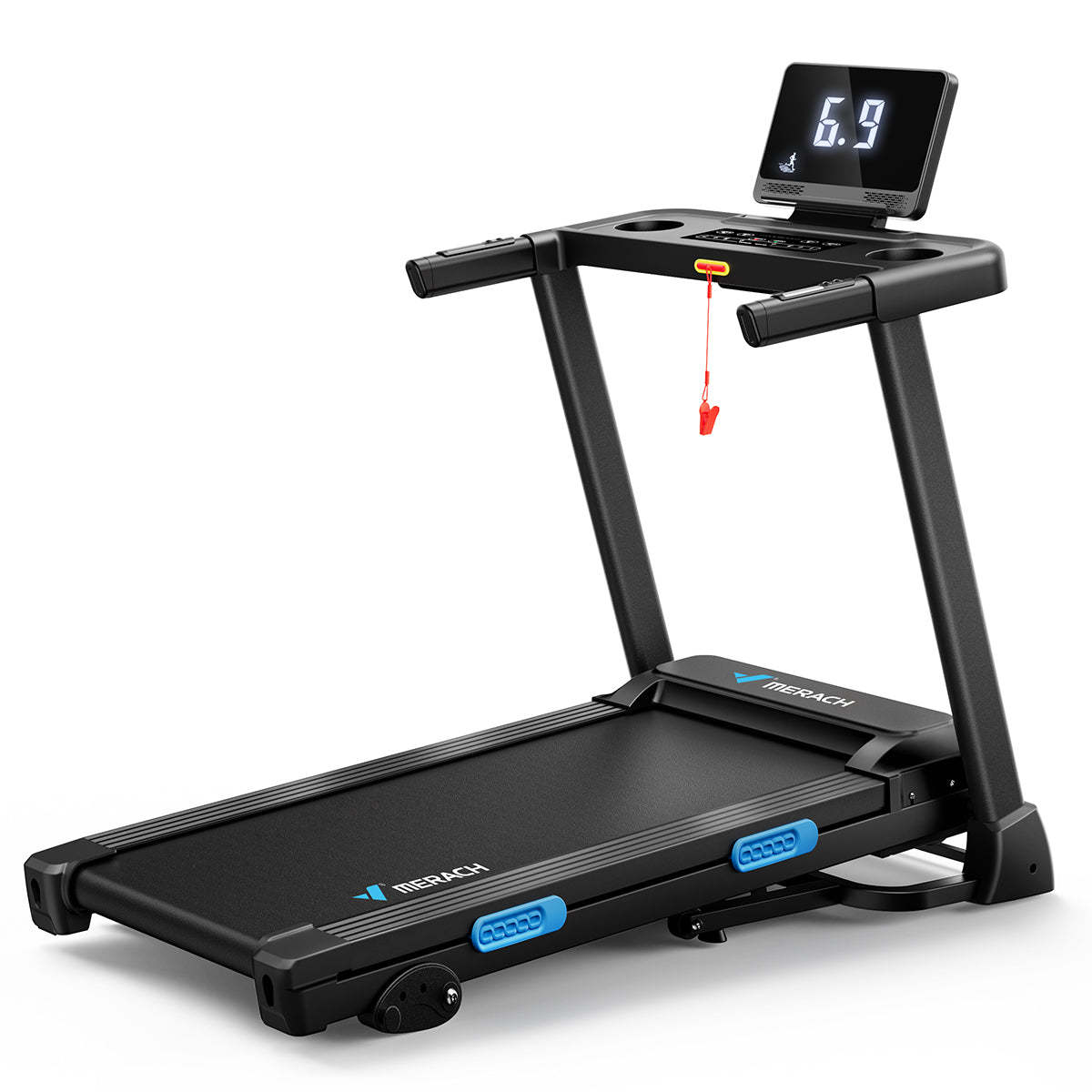 T12 Foldable Walking Treadmill with 6% Incline