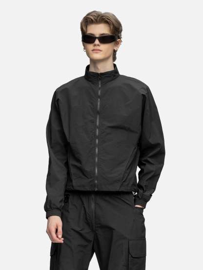 LAYERED JACKET BLACK