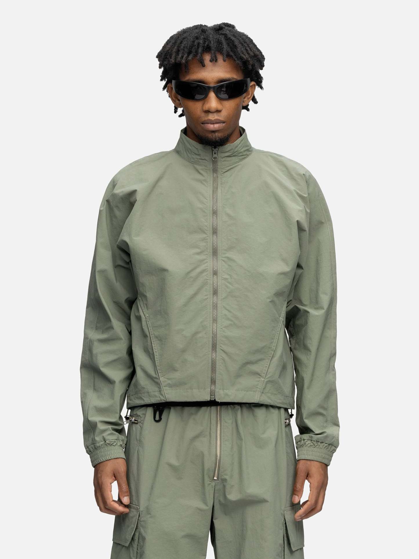 LAYERED JACKET SAGE