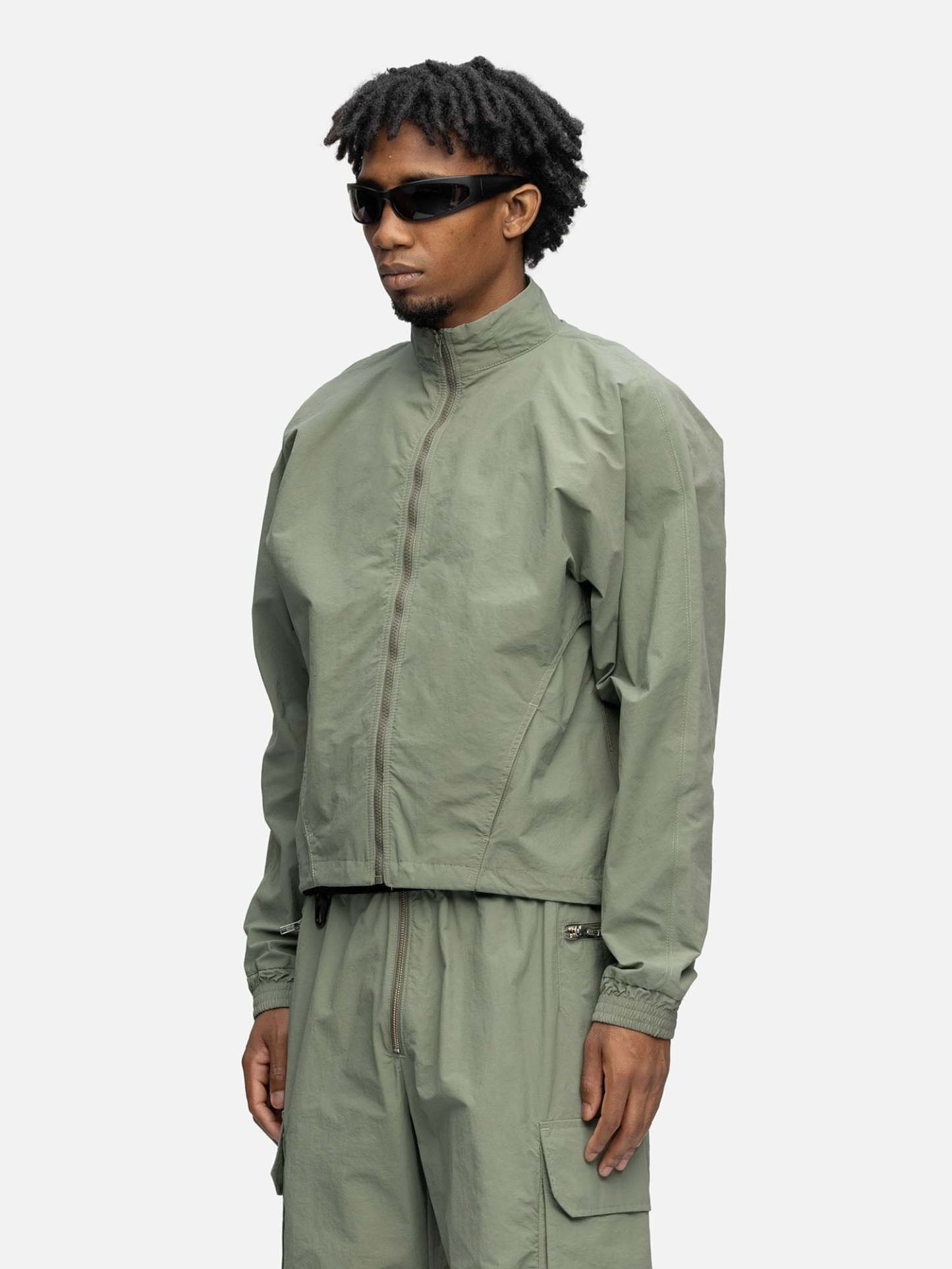 LAYERED JACKET SAGE