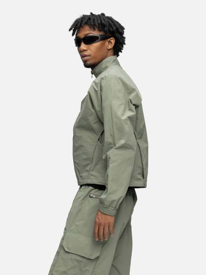 LAYERED JACKET SAGE