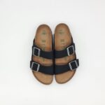 Birkenstock Arizona nera vegan Ciabatte Unisex