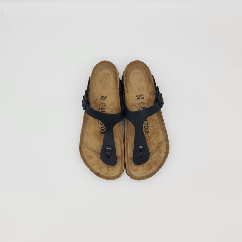 Birkenstock Gizeh nero infradito unisex