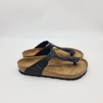 Birkenstock Gizeh nero infradito unisex
