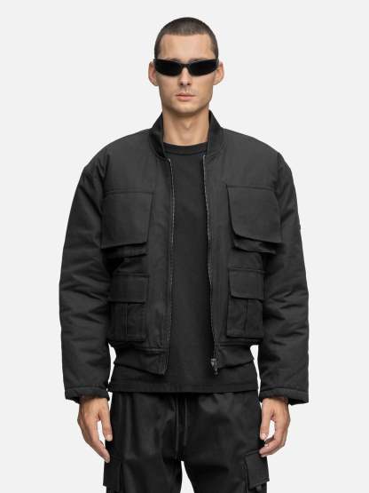 FUNCTIONAL BOMBER JACKET BLACK